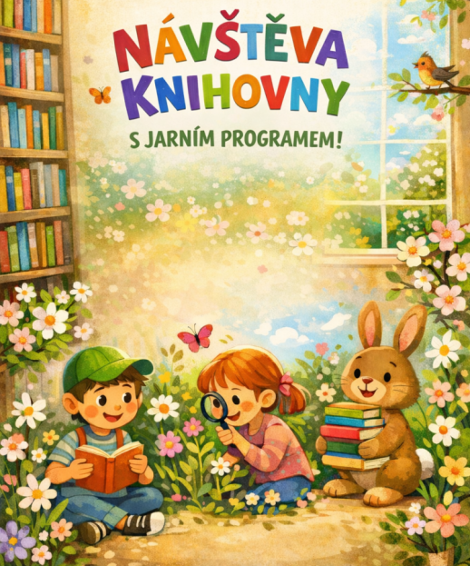 Duháčci - návštěva knihovny 