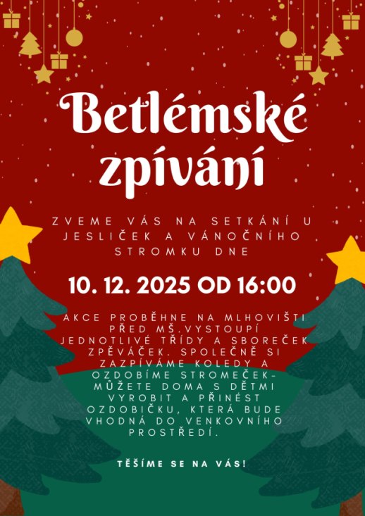 Betlémské zpívání 