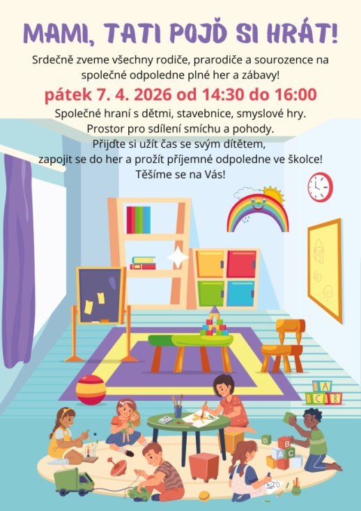 Mami, tati, pojď si hrát - Duháčci 