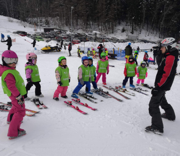 Lyžařská školička - 5. den 10.2.2023