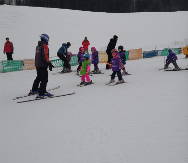 Lyžařská školička - 5. den 10.2.2023