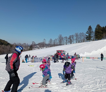Lyžařská školička - 4.den 9.2.2023