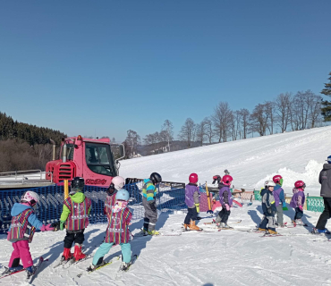Lyžařská školička - 4.den 9.2.2023