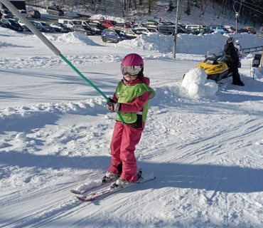 Lyžařská školička - 4.den 9.2.2023
