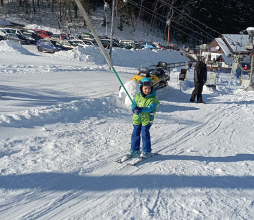 Lyžařská školička - 4.den 9.2.2023
