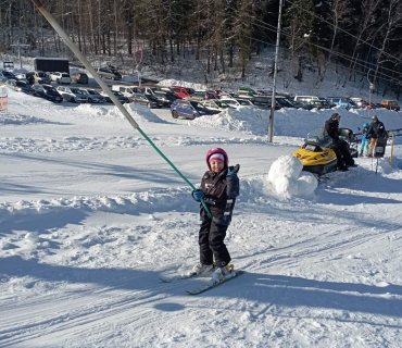 Lyžařská školička - 4.den 9.2.2023