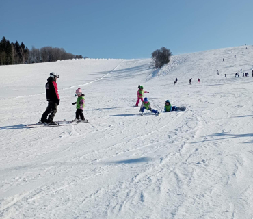 Lyžařská školička - 4.den 9.2.2023