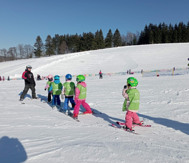 Lyžařská školička - 4.den 9.2.2023