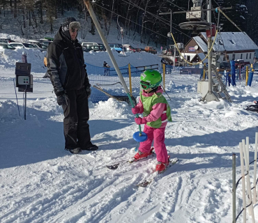 Lyžařská školička - 4.den 9.2.2023