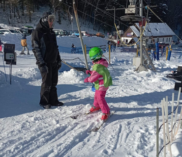 Lyžařská školička - 4.den 9.2.2023