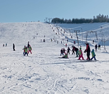 Lyžařská školička - 4.den 9.2.2023