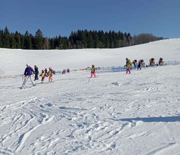 Lyžařská školička - 4.den 9.2.2023