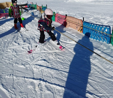 Lyžařská školička - 4.den 9.2.2023