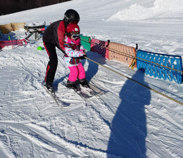 Lyžařská školička - 4.den 9.2.2023