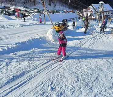 Lyžařská školička - 4.den 9.2.2023