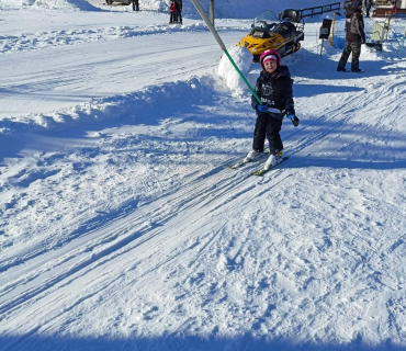 Lyžařská školička - 4.den 9.2.2023