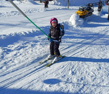 Lyžařská školička - 4.den 9.2.2023