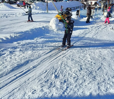 Lyžařská školička - 4.den 9.2.2023