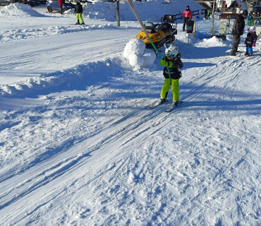 Lyžařská školička - 4.den 9.2.2023