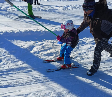 Lyžařská školička - 4.den 9.2.2023