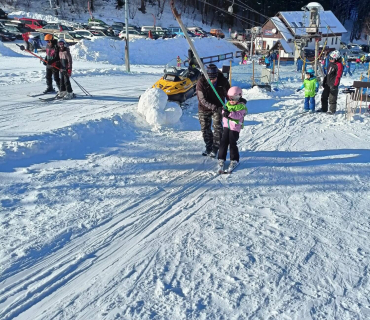 Lyžařská školička - 4.den 9.2.2023