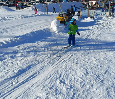 Lyžařská školička - 4.den 9.2.2023