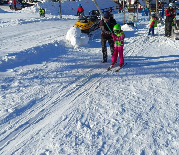 Lyžařská školička - 4.den 9.2.2023