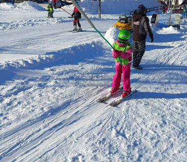 Lyžařská školička - 4.den 9.2.2023