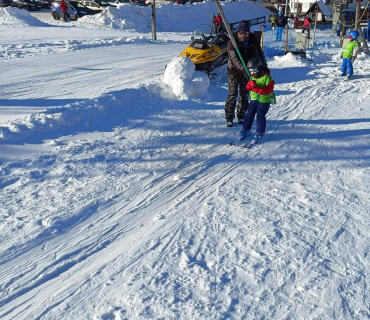 Lyžařská školička - 4.den 9.2.2023