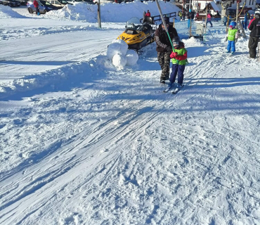 Lyžařská školička - 4.den 9.2.2023