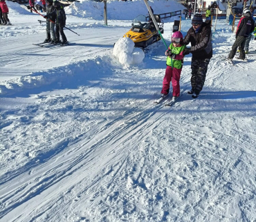 Lyžařská školička - 4.den 9.2.2023