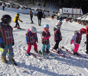 Lyžařská školička - 3. den 8.2.2023