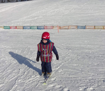 Lyžařská školička - 3. den 8.2.2023