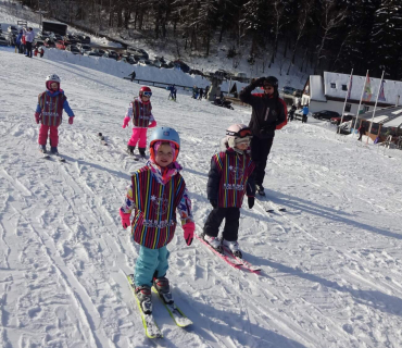 Lyžařská školička - 3. den 8.2.2023