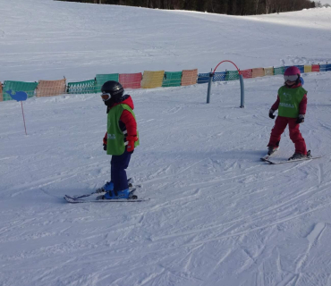 Lyžařská školička - 3. den 8.2.2023