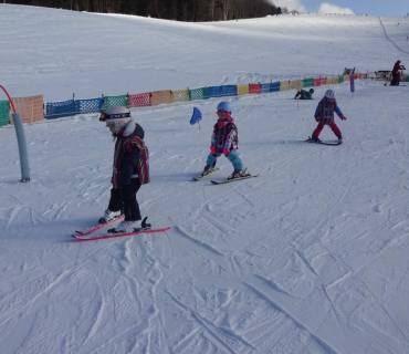 Lyžařská školička - 3. den 8.2.2023