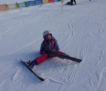 Lyžařská školička - 3. den 8.2.2023