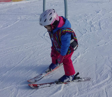 Lyžařská školička - 3. den 8.2.2023