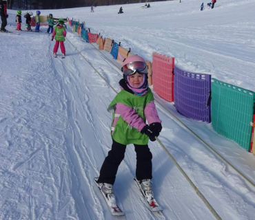 Lyžařská školička - 3. den 8.2.2023