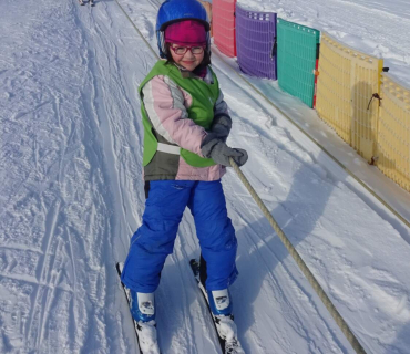 Lyžařská školička - 3. den 8.2.2023