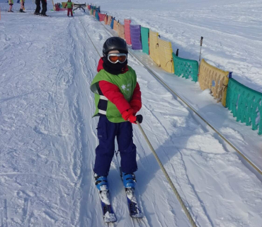 Lyžařská školička - 3. den 8.2.2023