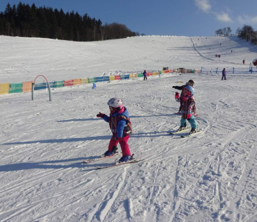 Lyžařská školička - 3. den 8.2.2023
