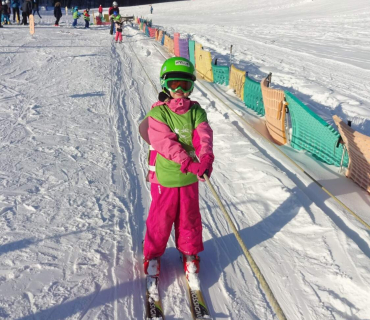 Lyžařská školička - 3. den 8.2.2023