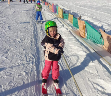Lyžařská školička - 3. den 8.2.2023