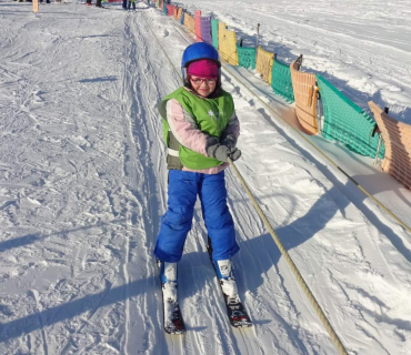 Lyžařská školička - 3. den 8.2.2023