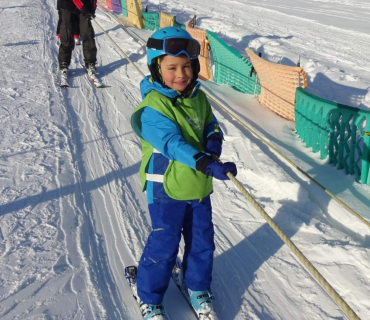 Lyžařská školička - 3. den 8.2.2023