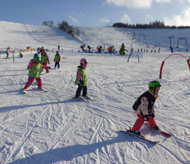 Lyžařská školička - 3. den 8.2.2023