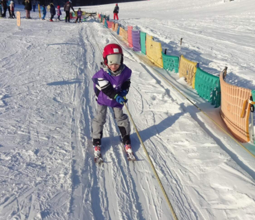Lyžařská školička - 3. den 8.2.2023