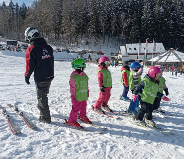 Lyžařská školička - 3. den 8.2.2023