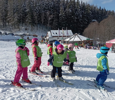 Lyžařská školička - 3. den 8.2.2023
